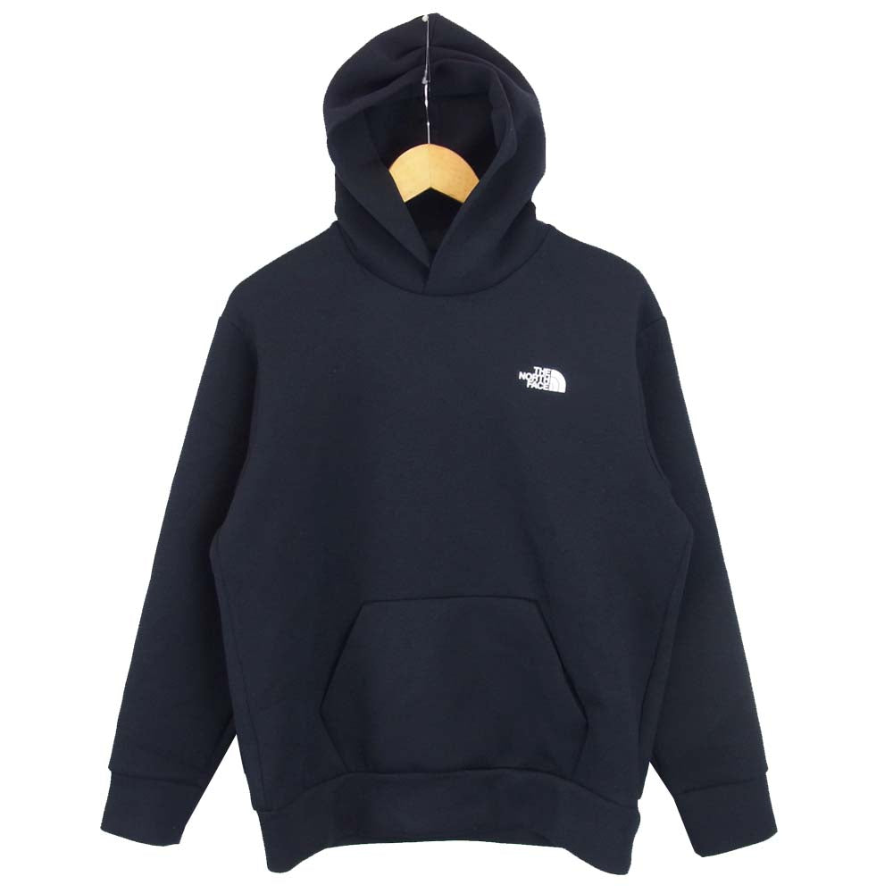 THE NORTH FACE ノースフェイス NT12086 TECH Air SWEAT WIDE Hoodie テックエア スウェット ワイド フーディ パーカー ブラック系 M【美品】【中古】