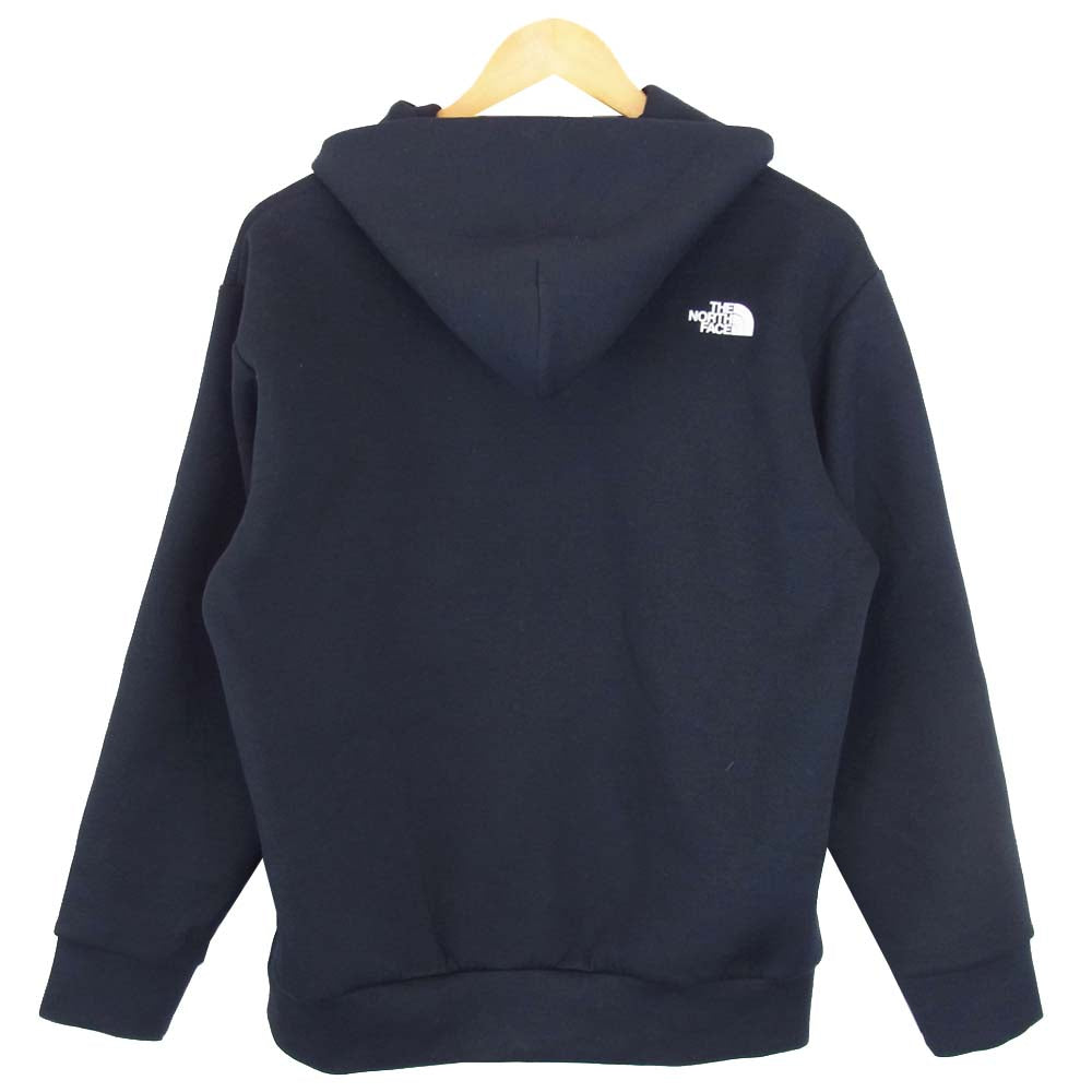 THE NORTH FACE ノースフェイス NT12086 TECH Air SWEAT WIDE Hoodie テックエア スウェット ワイド フーディ パーカー ブラック系 M【美品】【中古】