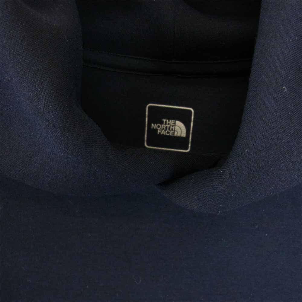 THE NORTH FACE ノースフェイス NT12086 TECH Air SWEAT WIDE Hoodie テックエア スウェット ワイド フーディ パーカー ブラック系 M【美品】【中古】