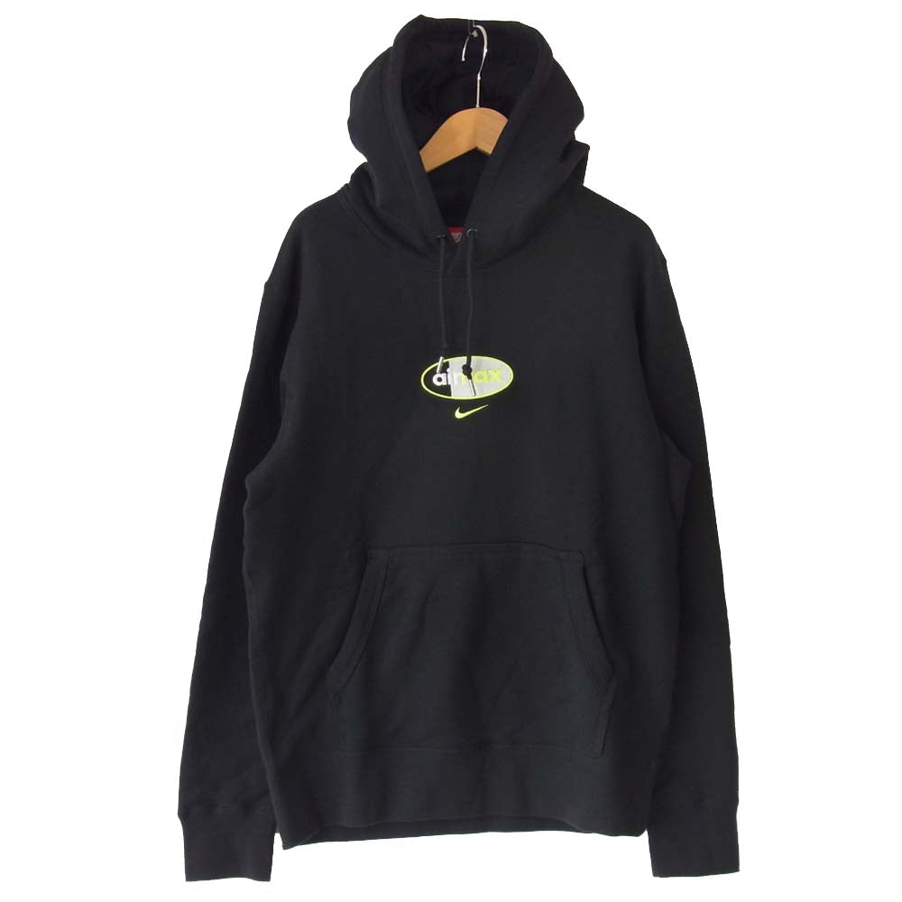 NIKE ナイキ DN3735-010 AIR MAX 95 PULLOVER HOODIE エアマックス 刺繍 プルオーバー パーカー ブラック系 M【新古品】【未使用】【中古】