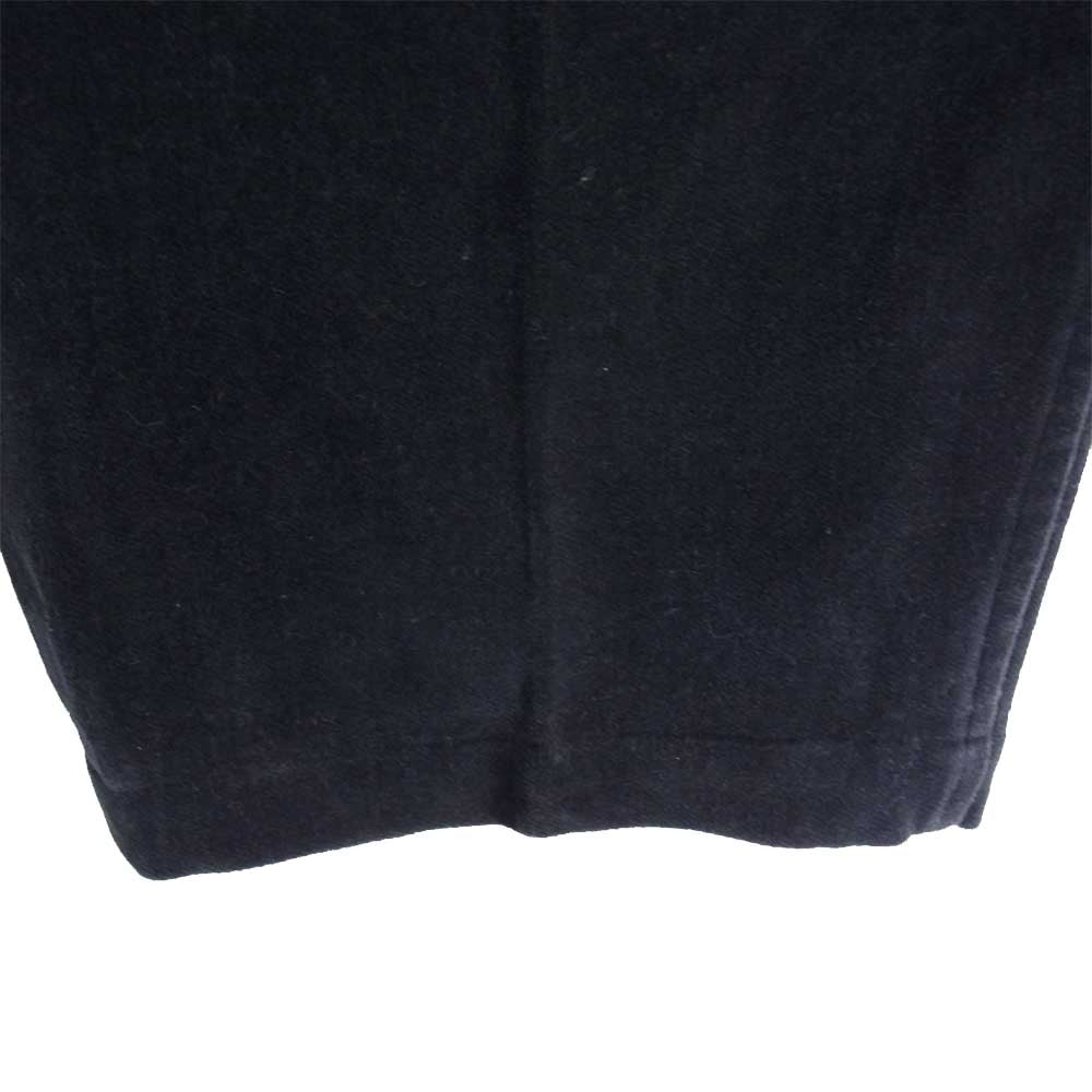 Yohji Yamamoto ヨウジヤマモト MJ-P10-003 Y's for men ワイズフォーメン ベロア フロントポケット 2タック パンツ  ブラック系 L【中古】