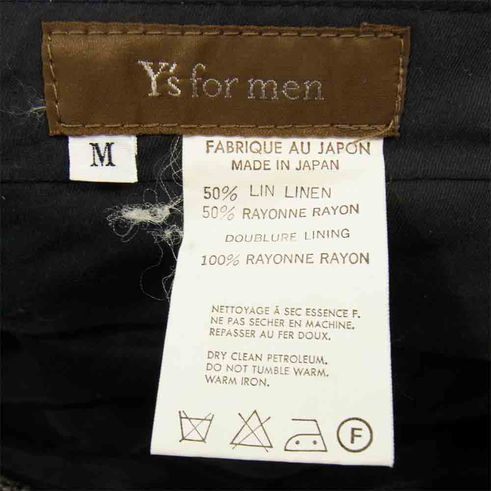 Yohji Yamamoto ヨウジヤマモト MN-P13-302 Y's for men ワイズ
