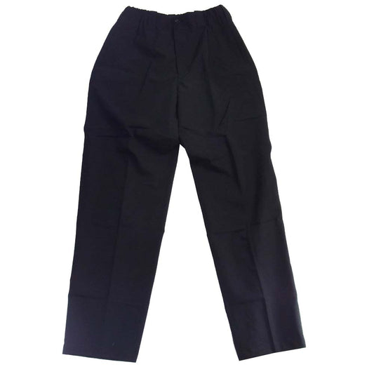 Yohji Yamamoto ヨウジヤマモト Y's for men ワイズフォーメン MR-P29-102 サマーウール イージー パンツ  ブラック系 4【中古】