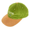 Supreme シュプリーム 19AW Classic Logo Corduroy 6 Panel Cap グリーン系【中古】
