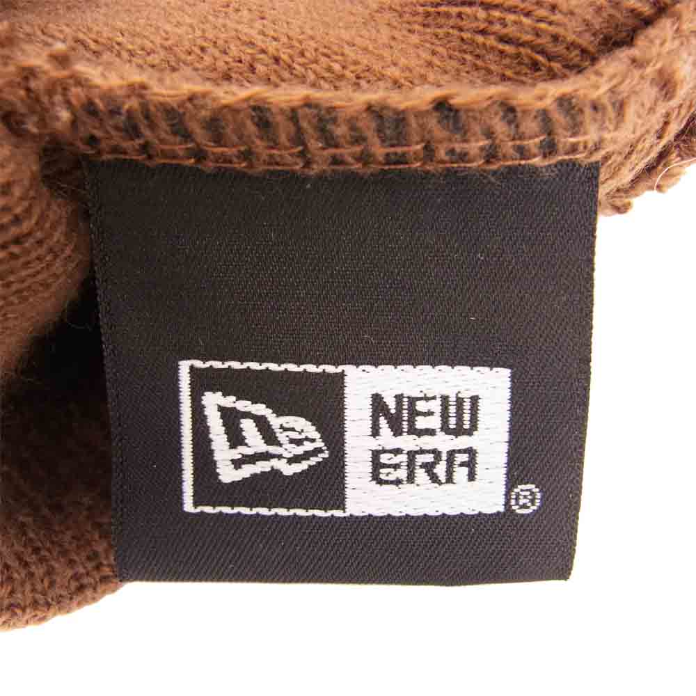 Supreme シュプリーム 15AW NEW ERA ニューエラ Box Logo Beanie ボックス ロゴ ビーニー ブラウン系【中古】