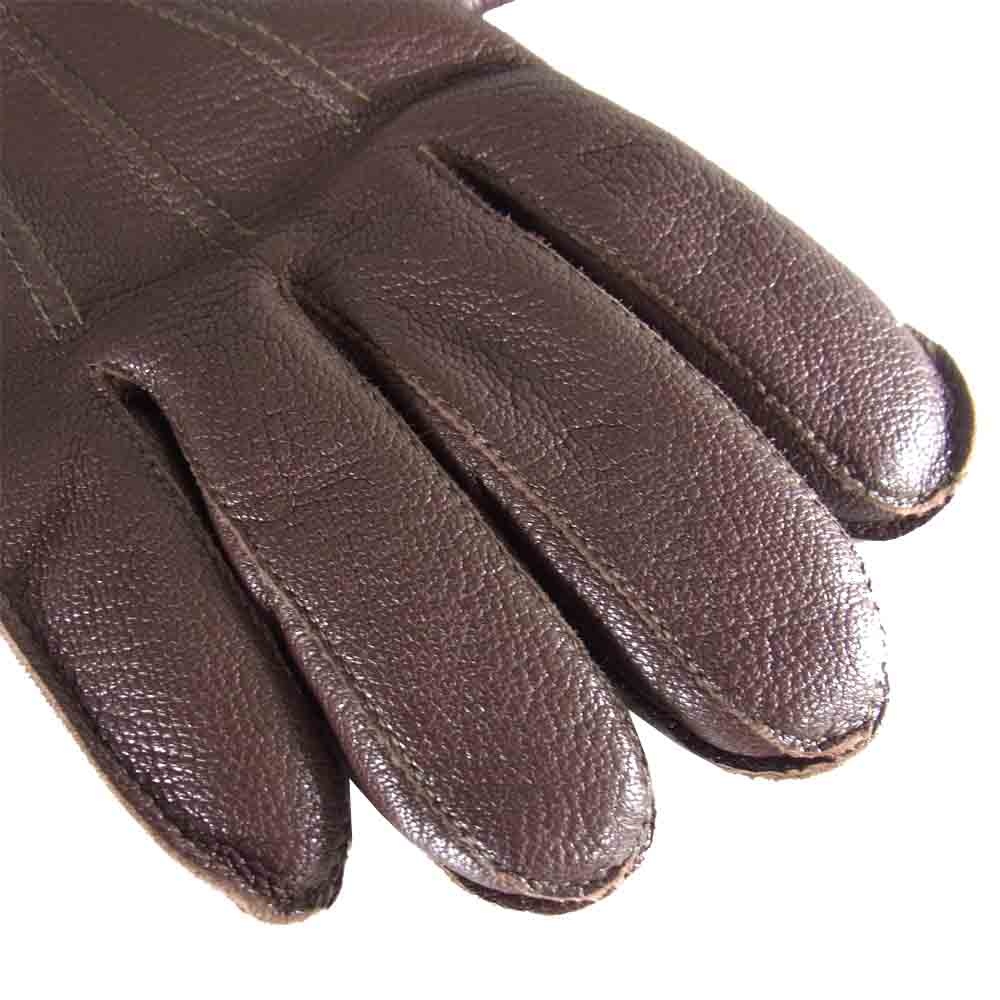 TOY'S McCOY トイズマッコイ A-10 レザー グローブ ブラウン系【中古】