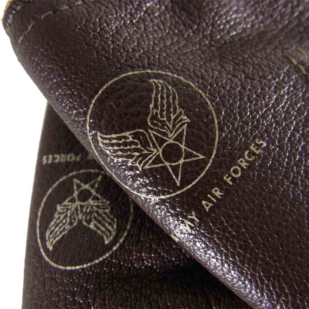 TOY'S McCOY トイズマッコイ A-10 レザー グローブ ブラウン系【中古】