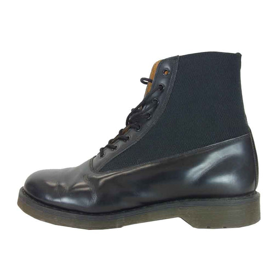 Yohji Yamamoto ヨウジヤマモト ワイズフォーメン Ys for men 英国製 レザー レースアップ ブーツ ブラック系【中古】
