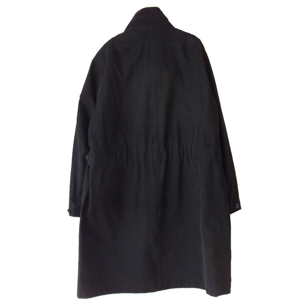 Yohji Yamamoto ヨウジヤマモト ワイスリー Y3 フリースライナー付 ミリタリー コート ブラック系 M【中古】