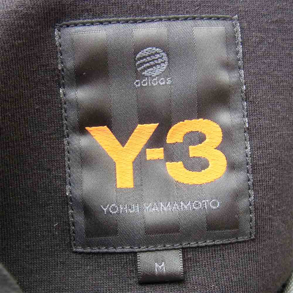 Yohji Yamamoto ヨウジヤマモト ワイスリー Y3 フリースライナー付 ミリタリー コート ブラック系 M【中古】