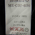 Yohji Yamamoto ヨウジヤマモト ME-C07-600 ワイズフォーメン Ys for men ナイロン キャンバス ステンカラー コート ブラック系 サイズ表記無【中古】