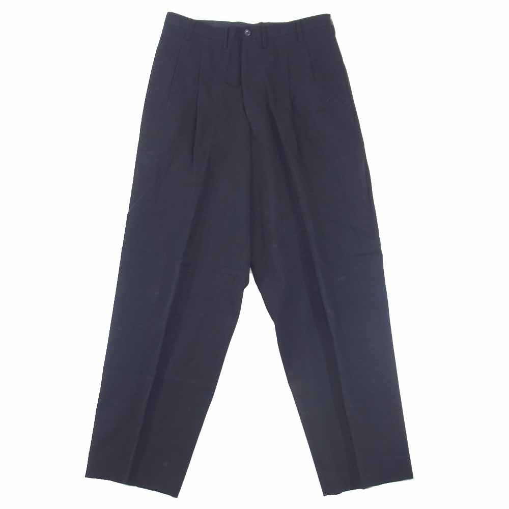 Yohji Yamamoto ヨウジヤマモト HJ-P08-100 プールオム POUR HOMME ウールギャバジン セットアップ スーツ  ブラック系 M【中古】