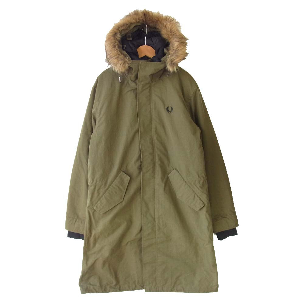 FRED PERRY フレッドペリー J9533 モッズコート カーキ系 S【新古品】【未使用】【中古】