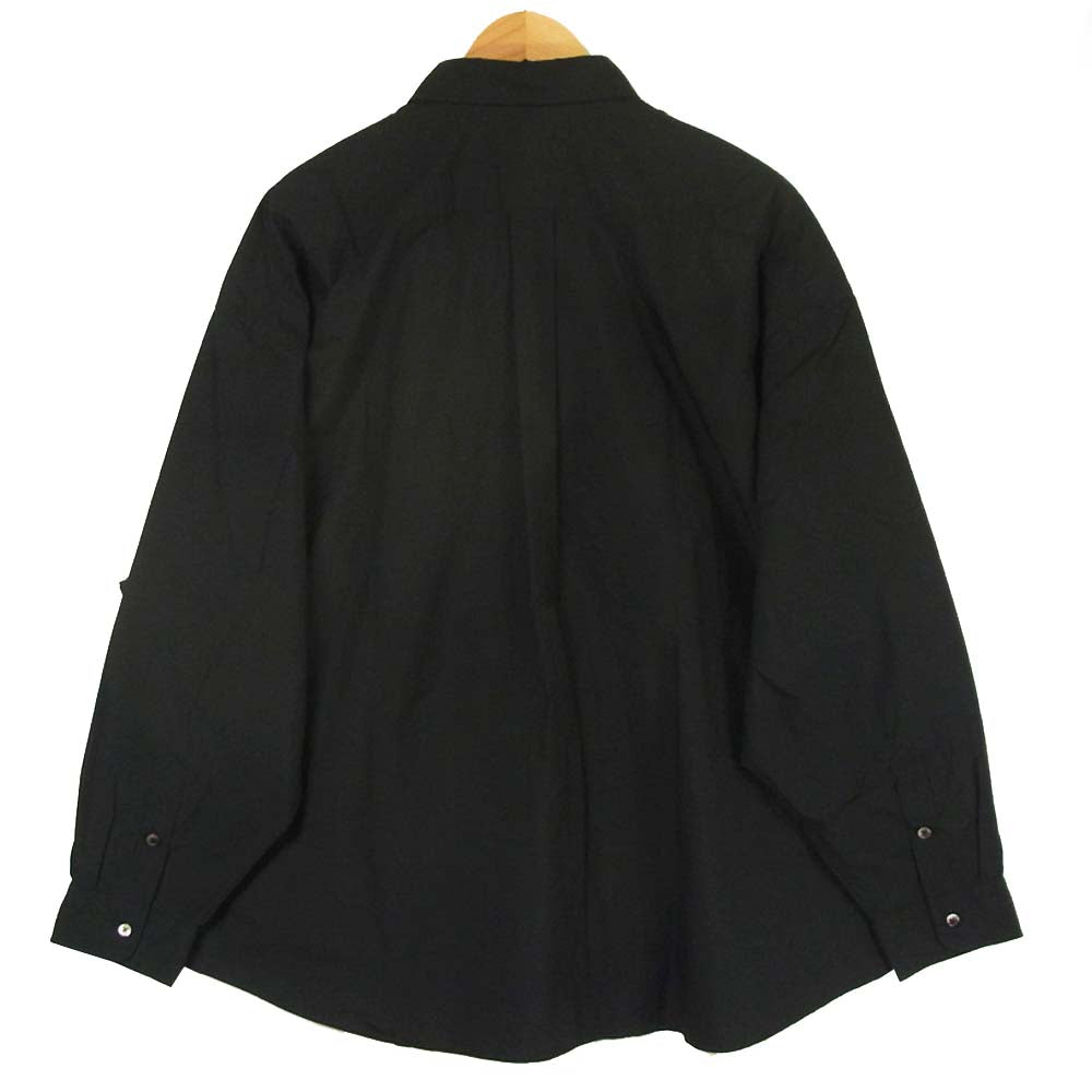 SEESEE S.F.C 1LDK annex BIG SHIRT 長袖 ビッグ シャツ ブラック系 XXXXL【極上美品】【中古】