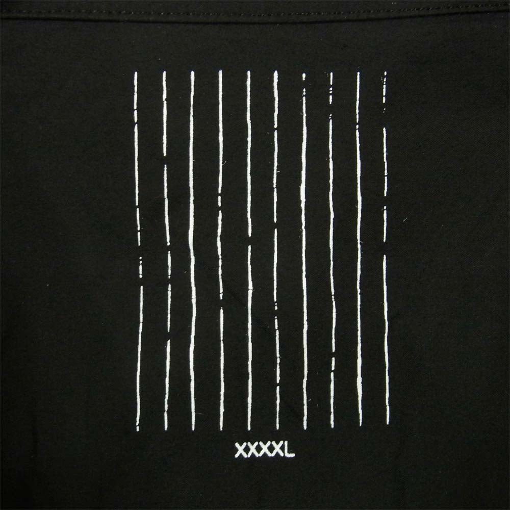 SEESEE S.F.C 1LDK annex BIG SHIRT 長袖 ビッグ シャツ ブラック系 XXXXL【極上美品】【中古】