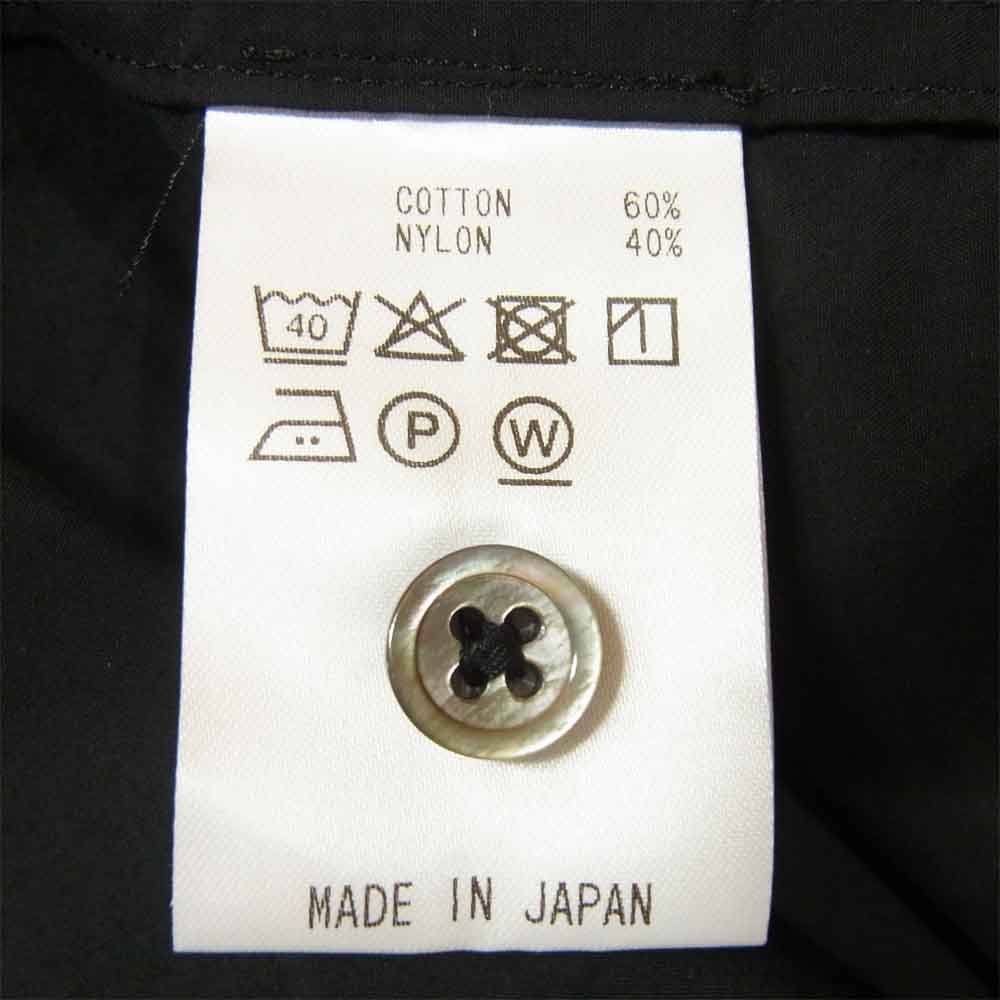 SEESEE S.F.C 1LDK annex BIG SHIRT 長袖 ビッグ シャツ ブラック系 XXXXL【極上美品】【中古】