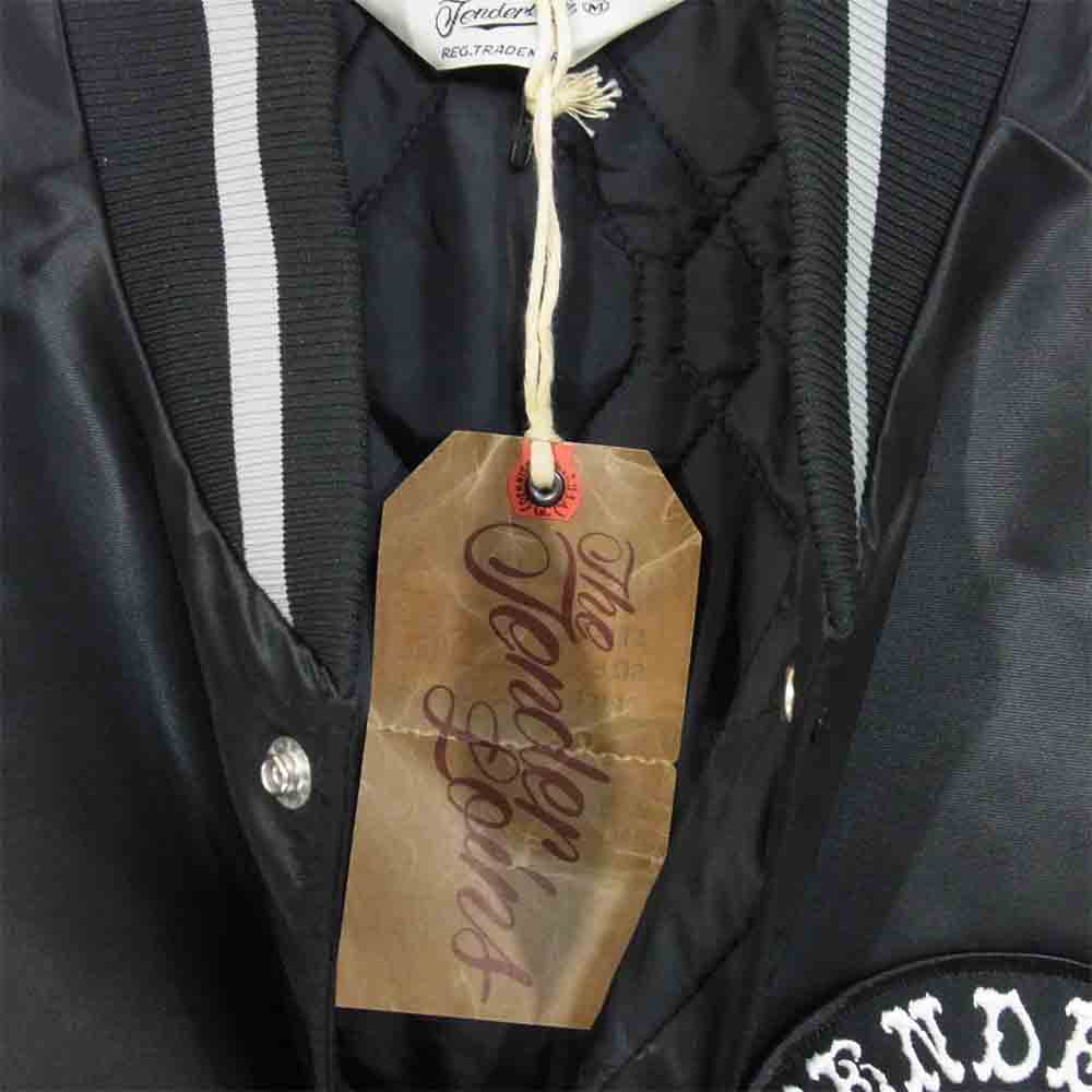TENDERLOIN テンダーロイン 17SS T-NYLON RIB JKT リブ ボルネオスカル 刺繍 ナイロン ジャケット ブラック系 M【美品】【中古】