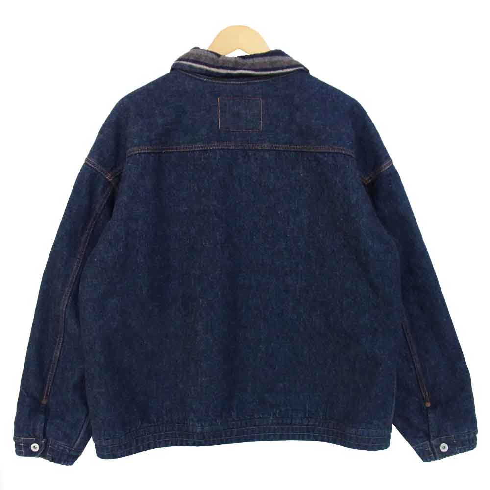 TENDERLOIN テンダーロイン 19AW DENIM JACKET 裏ブランケット ウォッシュ加工 デニムジャケット インディゴブルー系 M【中古】