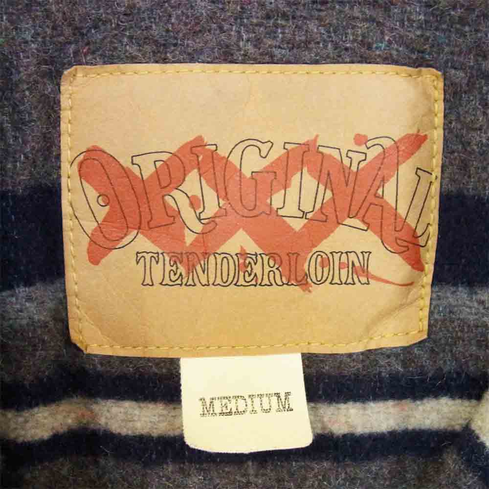 TENDERLOIN テンダーロイン 19AW DENIM JACKET 裏ブランケット ウォッシュ加工 デニムジャケット インディゴブルー系 M【中古】