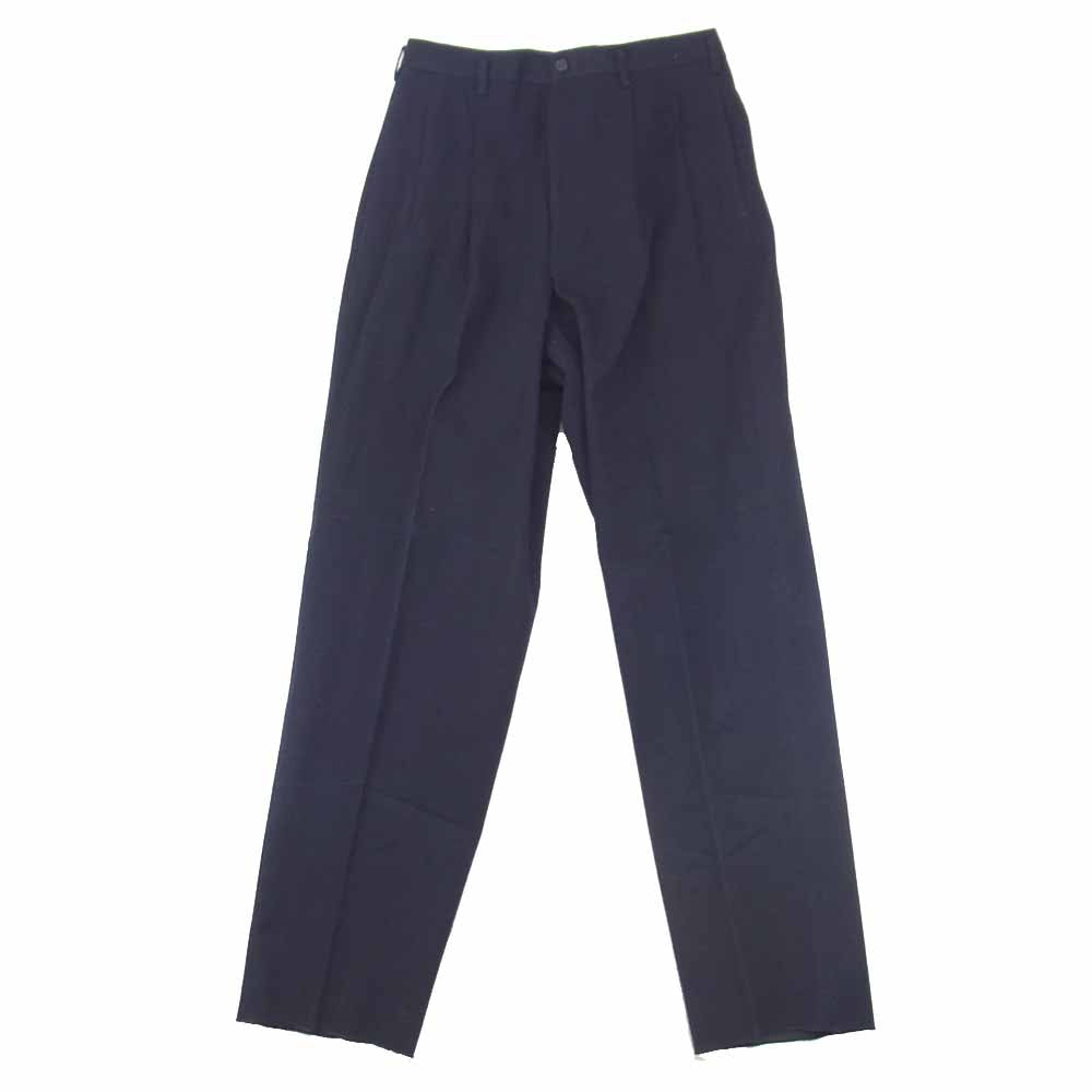 Yohji Yamamoto ヨウジヤマモト Ys for men ワイズフォーメン ヘリンボーン ダブルブレスト ジャケット セットアップ ネイビー系 L【中古】