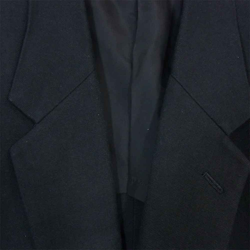 Yohji Yamamoto ヨウジヤマモト COSTUME D HOMME コスチュームドオム HF-X01-077 コットン リネン セットアップ ブラック系 M【中古】