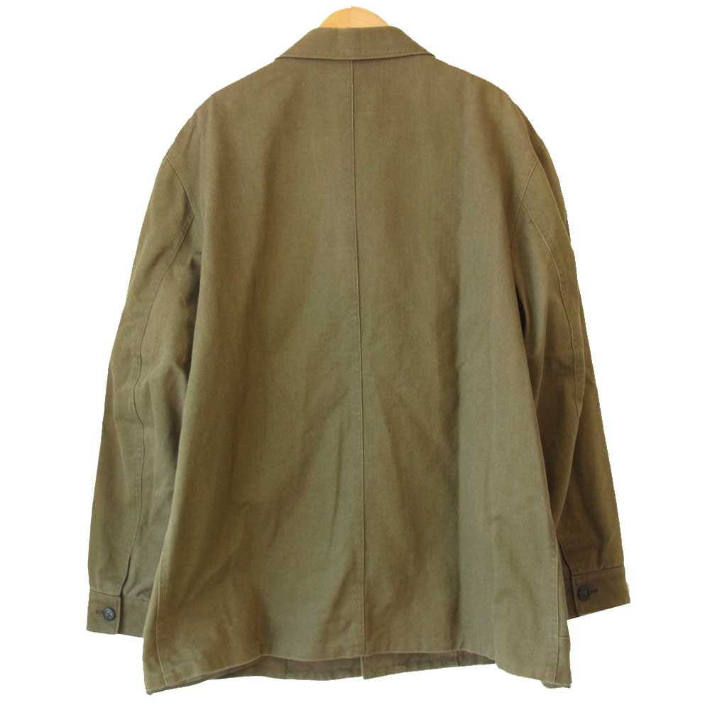 Yohji Yamamoto ヨウジヤマモト MR-J07-012 Ys for men ワイズフォーメン 裏地レーヨン ミリタリー ジャケット カーキ系【中古】