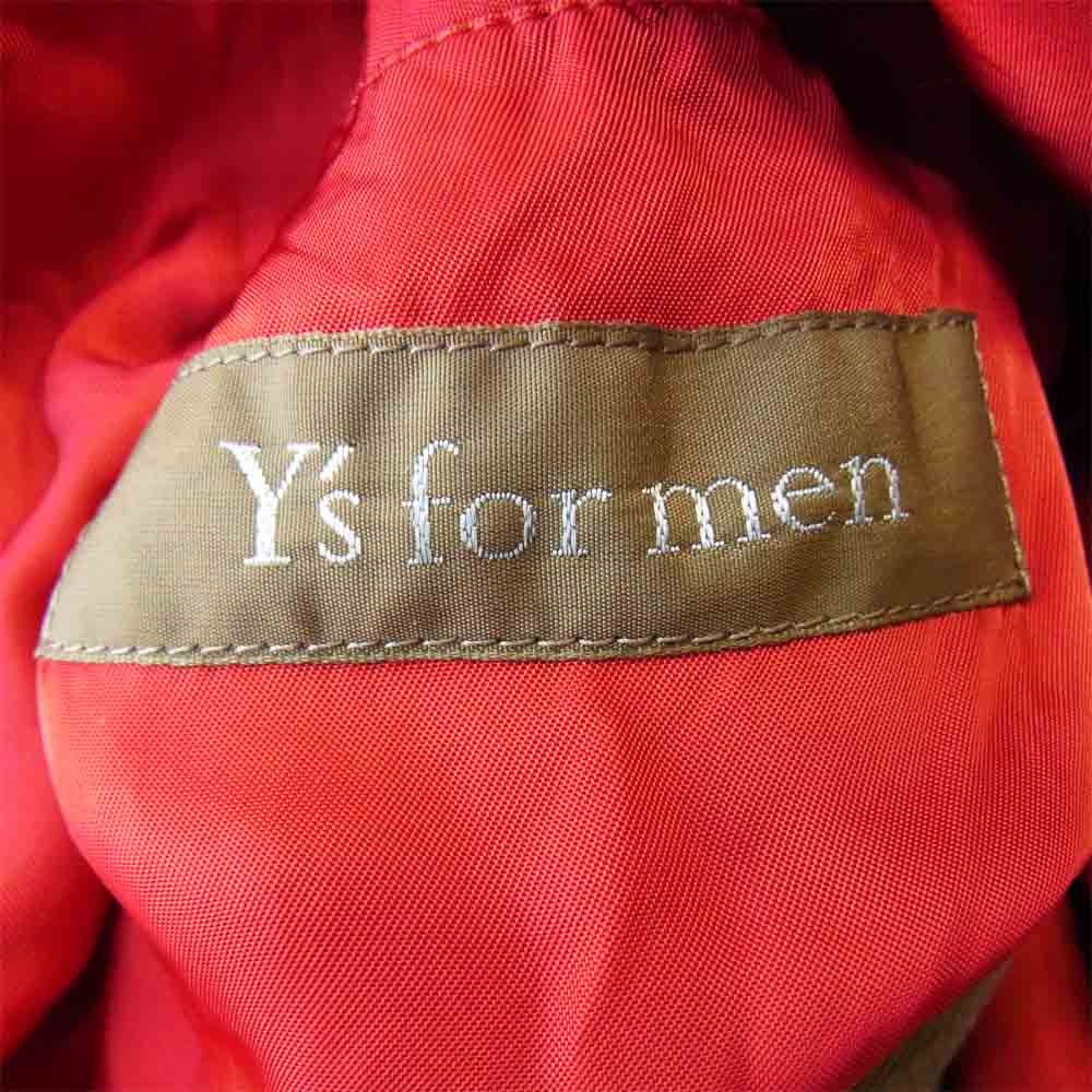 Yohji Yamamoto ヨウジヤマモト MR-J07-012 Ys for men ワイズフォーメン 裏地レーヨン ミリタリー ジャケット カーキ系【中古】
