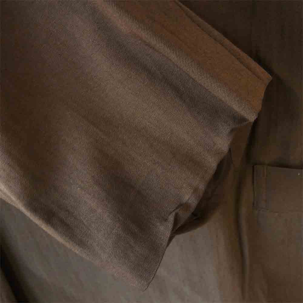 Yohji Yamamoto ヨウジヤマモト プールオム POUR HOMME 80s 丸ロゴ 初期タグ レーヨン ウール ダブルブレスト ジャケット ブラウン ブラウン系【中古】