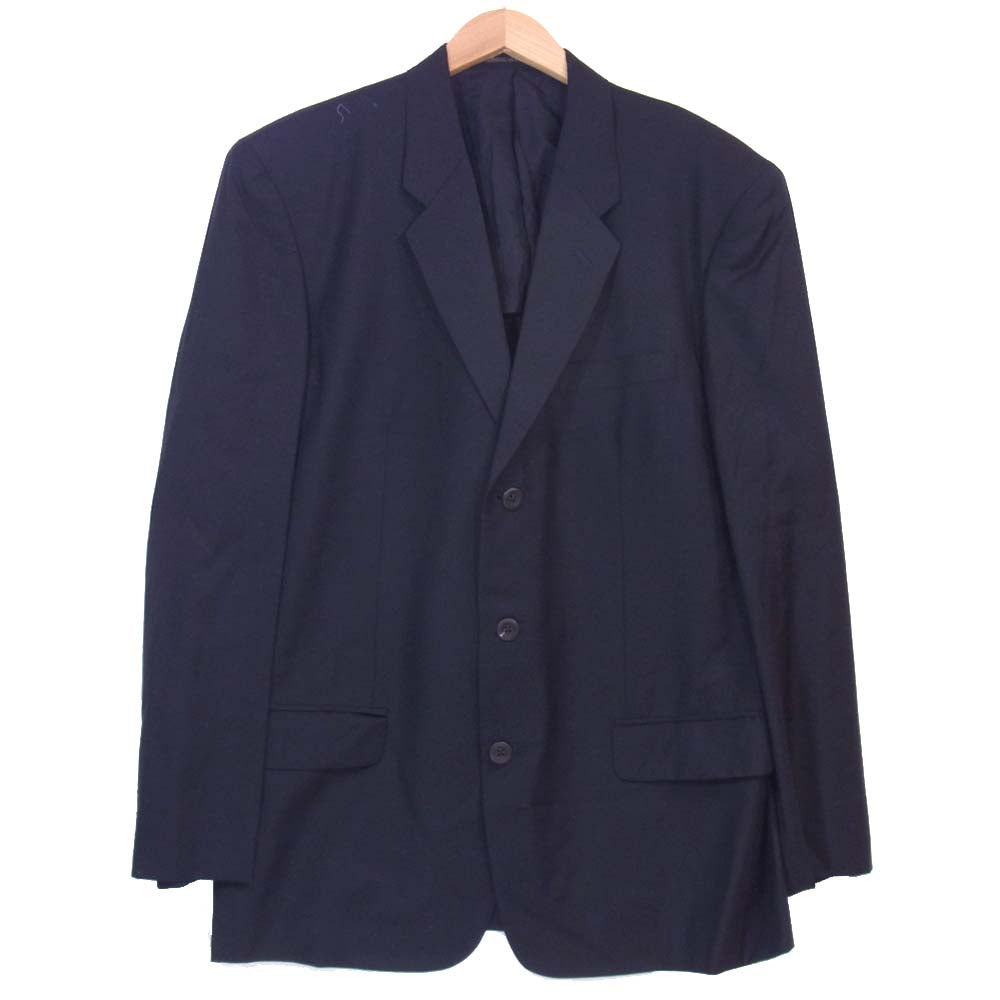 Yohji Yamamoto ヨウジヤマモト COSTUME D HOMME コスチュームドオム HO-X03-113 カシミヤ ウール セットアップ ネイビー系 M【中古】