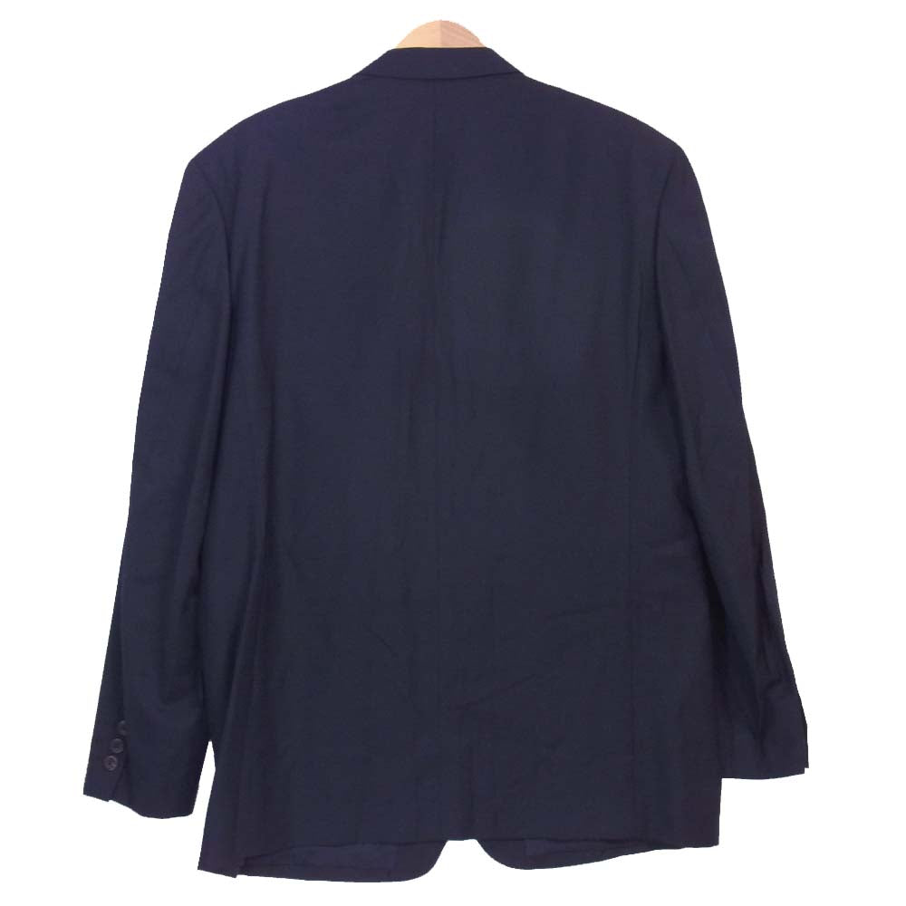 Yohji Yamamoto ヨウジヤマモト COSTUME D HOMME コスチュームドオム HO-X03-113 カシミヤ ウール セットアップ ネイビー系 M【中古】