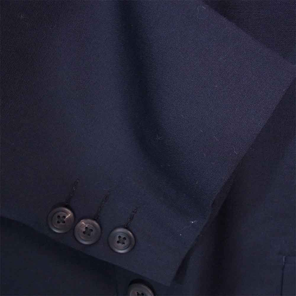 Yohji Yamamoto ヨウジヤマモト COSTUME D HOMME コスチュームドオム HO-X03-113 カシミヤ ウール セットアップ ネイビー系 M【中古】