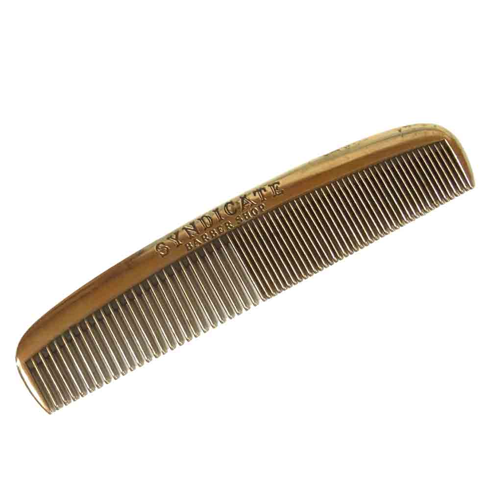 ソフトマシーン SYNDICATE BARBER SHOP コーム 櫛【中古】