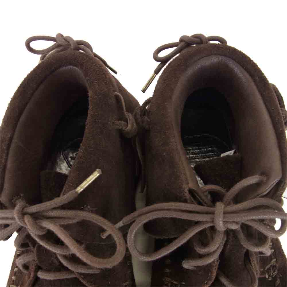 VISVIM ビズビム FBT LHAMO FOLK ラモ シューズ スニーカー ブラウン系 25cm程度【中古】