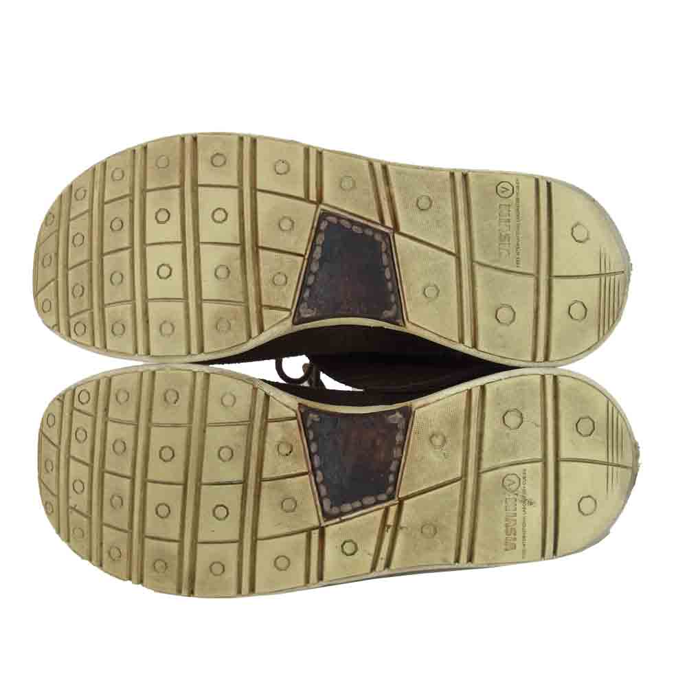 VISVIM ビズビム FBT LHAMO FOLK ラモ シューズ スニーカー ブラウン系 25cm程度【中古】