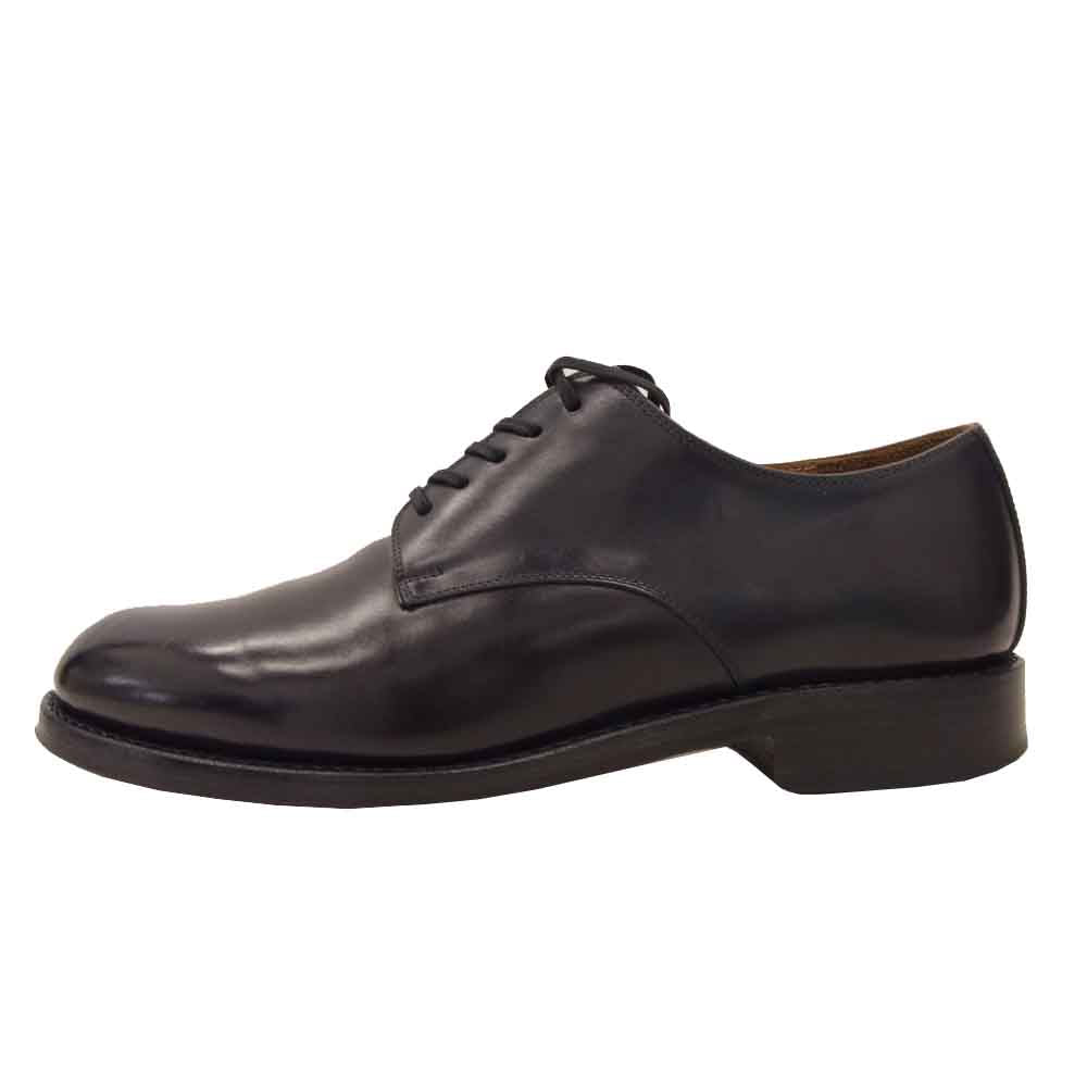 モト 2100 CORDOVAN PLAIN TOE OXFORD SHOES コードバン プレーントゥ オックスフォード シューズ ブラック系 25cm程度【中古】