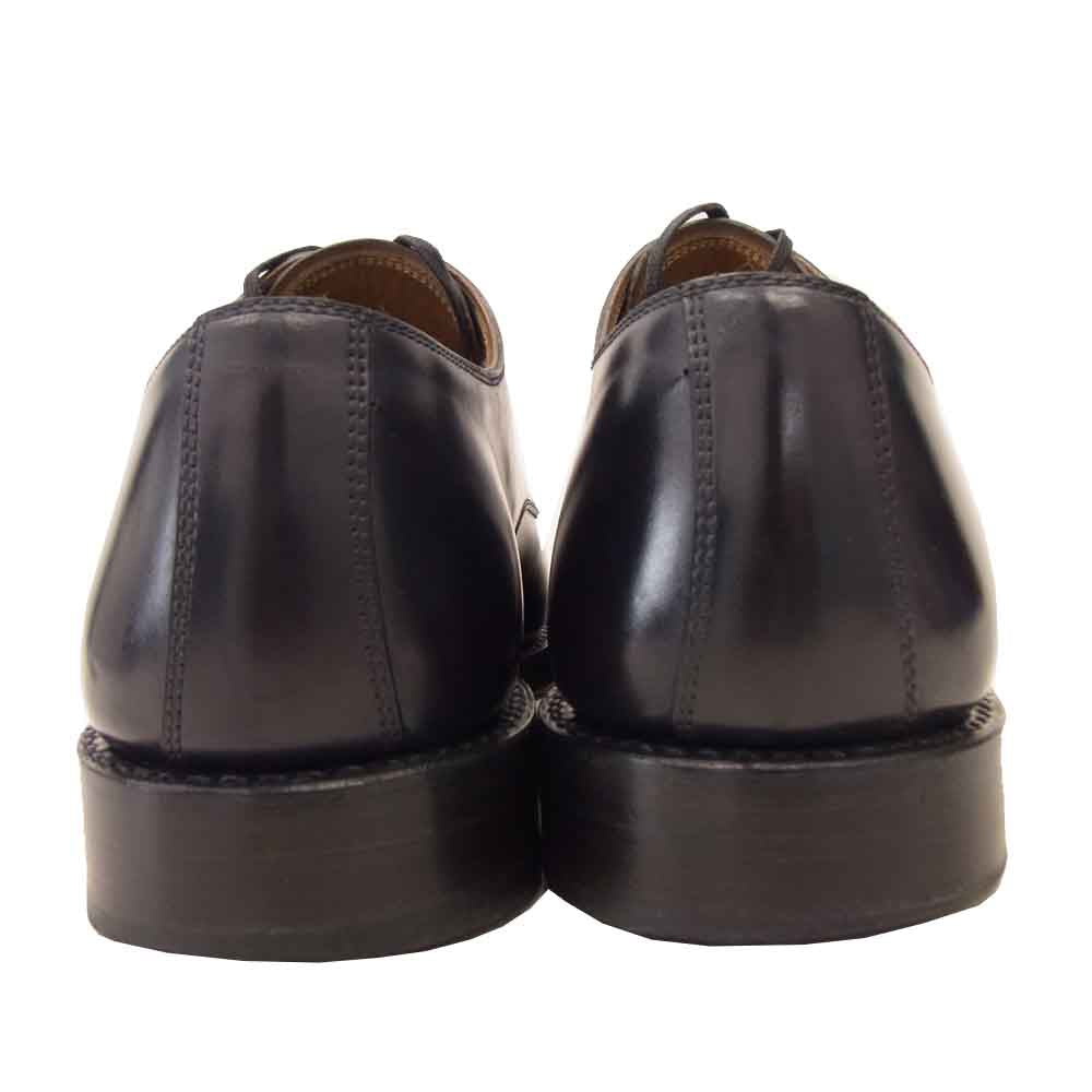 モト 2100 CORDOVAN PLAIN TOE OXFORD SHOES コードバン プレーントゥ オックスフォード シューズ ブラック系 25cm程度【中古】