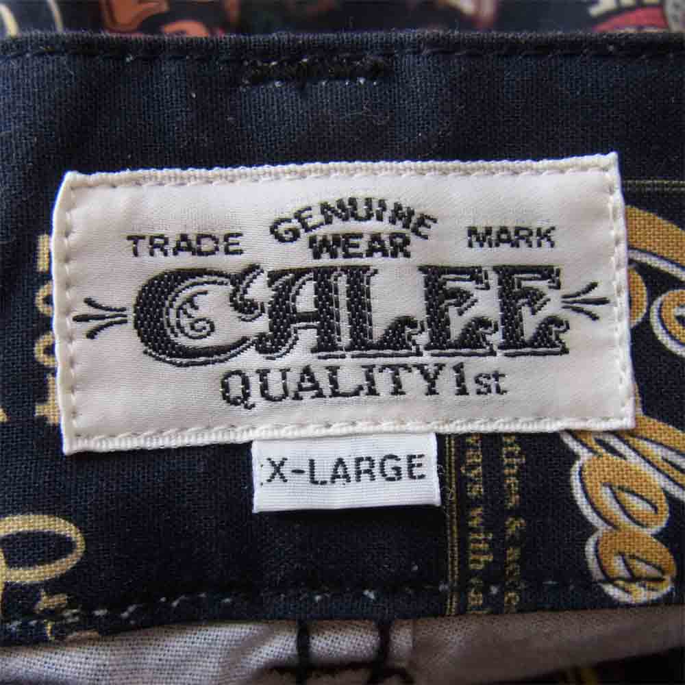 CALEE キャリー 総柄 ショーツ マルチカラー系 XL【中古】