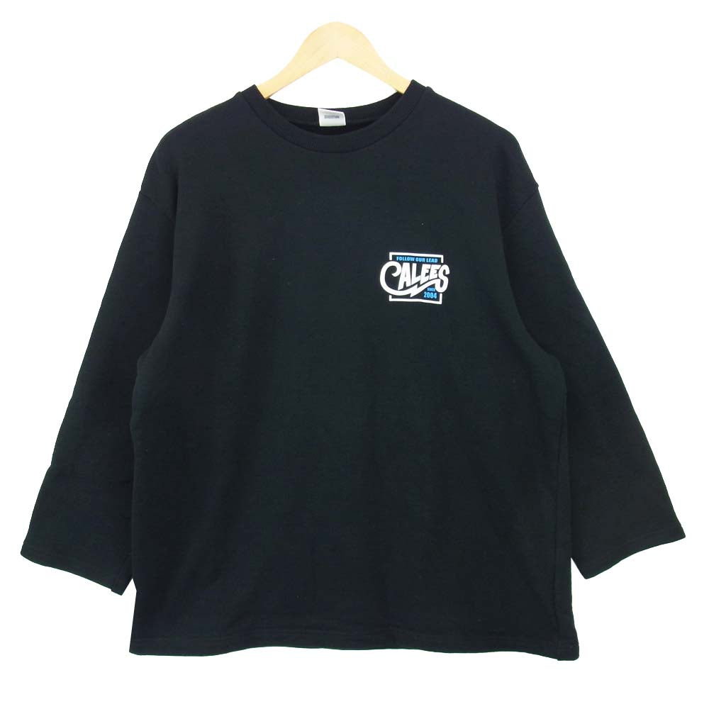 CALEE キャリー スウェット ブラック系 XL【中古】
