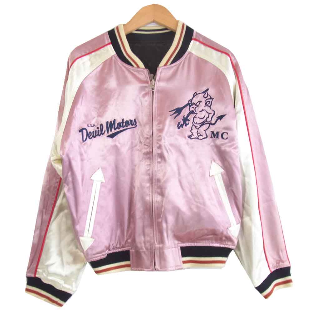 TEDMAN テッドマン リバーシブル スカジャン ピンク ピンク系 36【中古】