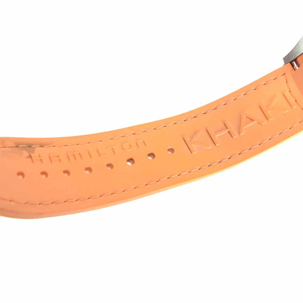 HAMILTON ハミルトン H776650 カーキ GMT エアレース オレンジ系 表記なし【中古】