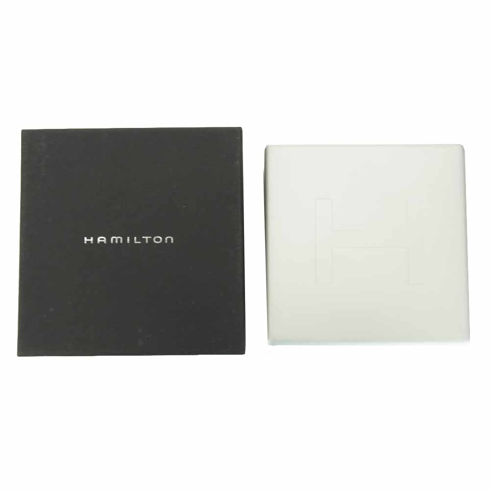 HAMILTON ハミルトン H776650 カーキ GMT エアレース オレンジ系 表記なし【中古】