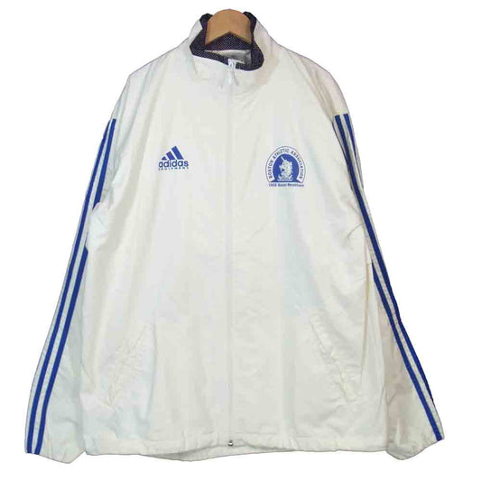 adidas アディダス BOSTON MARATHON ジャケット ホワイト系 L【中古】