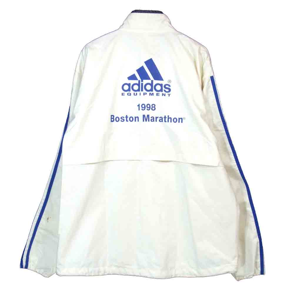 adidas アディダス BOSTON MARATHON ジャケット ホワイト系 L【中古】