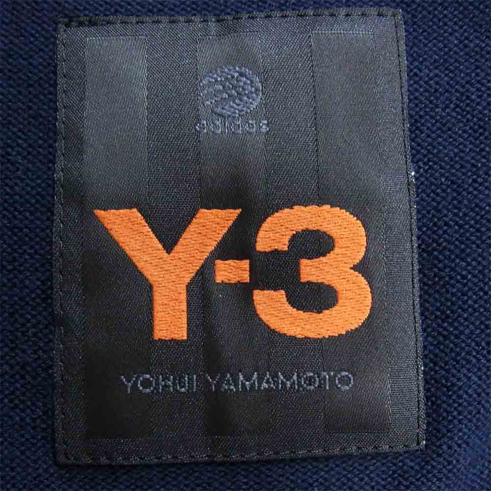 Yohji Yamamoto ヨウジヤマモト Y-3 ワイスリー ニット タンクトップ ネイビー系 M【中古】