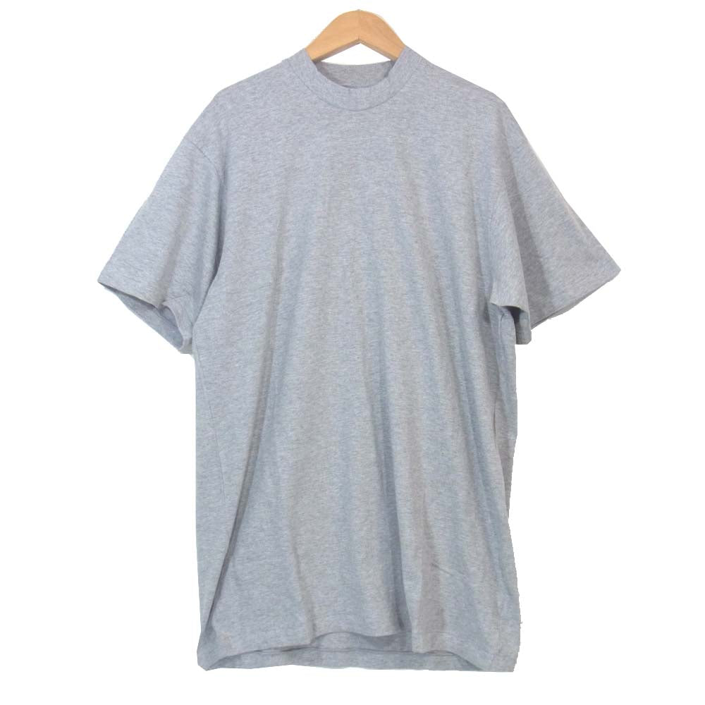 Yohji Yamamoto ヨウジヤマモト Y's for men ワイズフォーメン ナロー モックネック Tシャツ グレー系【極上美品】【中古】