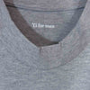 Yohji Yamamoto ヨウジヤマモト Y's for men ワイズフォーメン ナロー モックネック Tシャツ グレー系【極上美品】【中古】