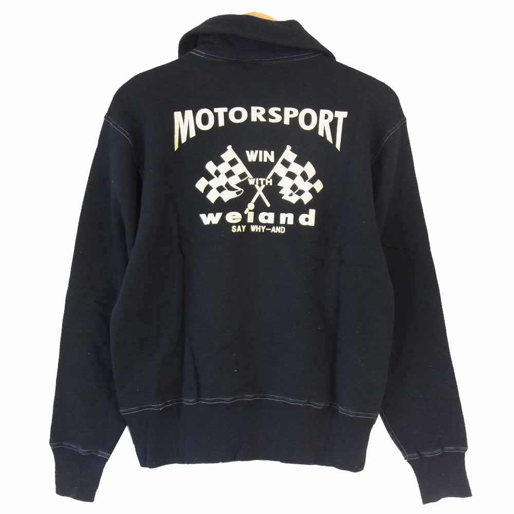 CUSHMAN クッシュマン ハーフジップ スウェット ダークネイビー系 L【中古】