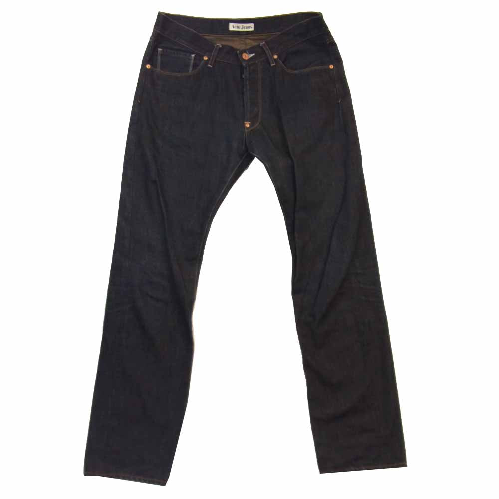 アクネ デニムパンツ インディゴブルー系 31/32【中古】
