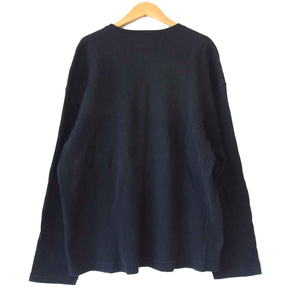 Yohji Yamamoto ヨウジヤマモト Y's for men ワイズフォーメン シェルボタン クルーネック カーディガン ブラック系 M【中古】