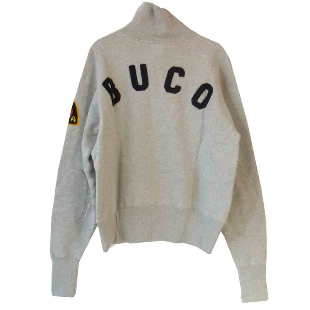 BUCO ブコ ハーフジップ スウェット グレー系 L【中古】